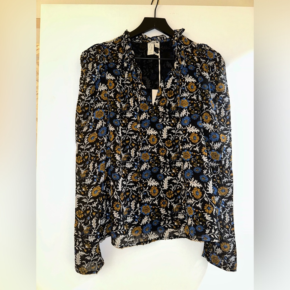 Joie Floral long sleeve blouse